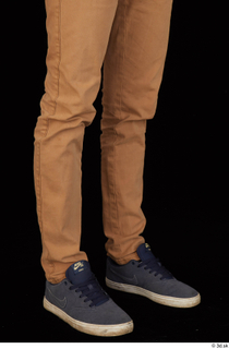 Falcon White blue sneakers brown trousers calf casual dressed 0008.jpg
